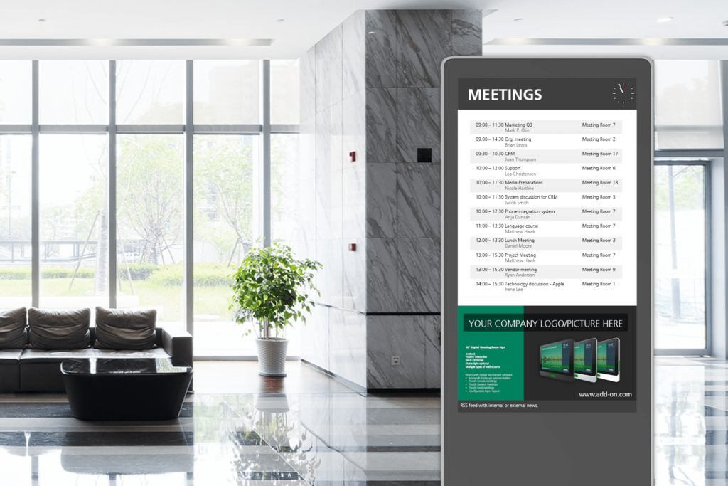 Dynamic digital signage