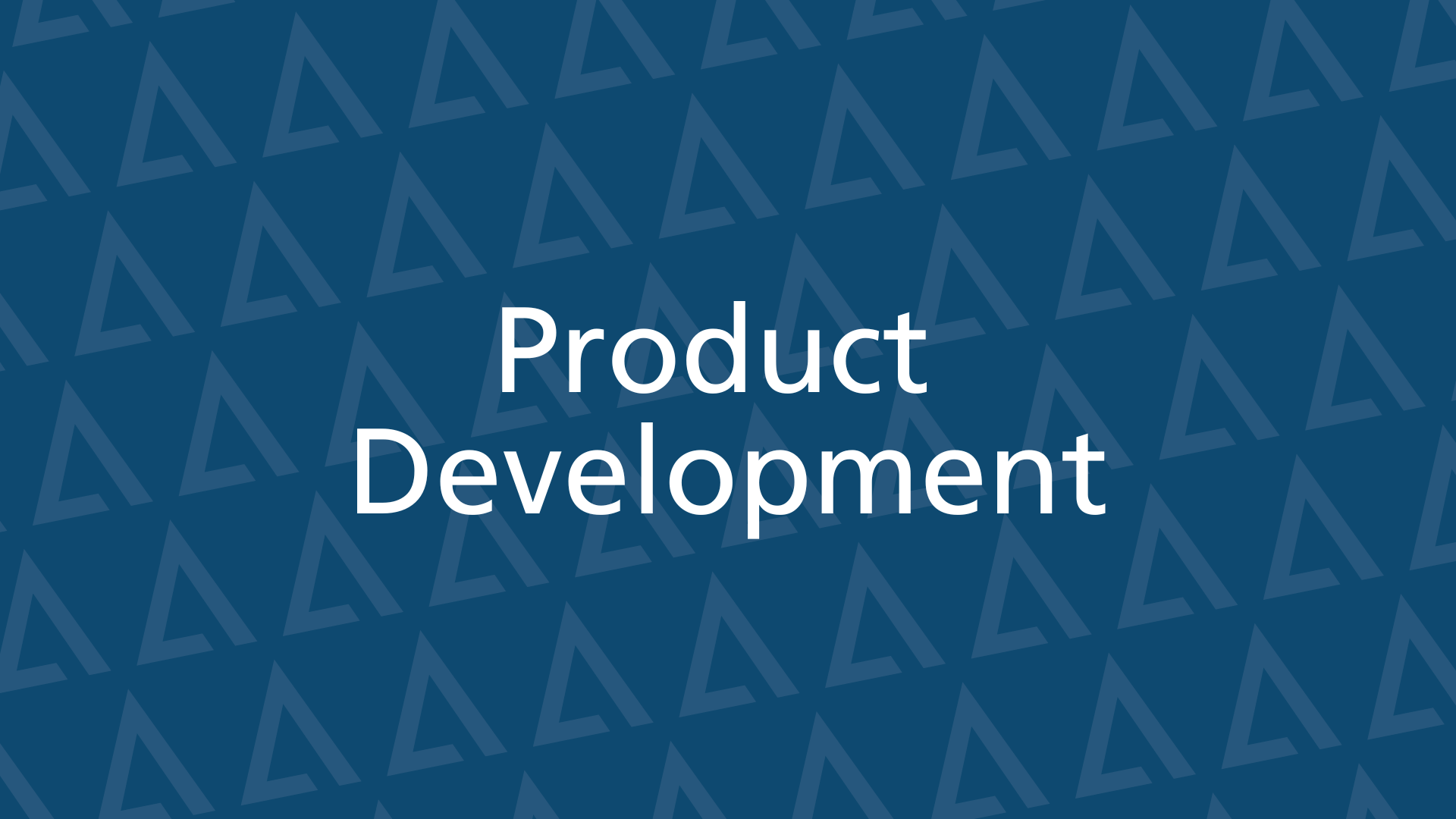 Jens, Product Development