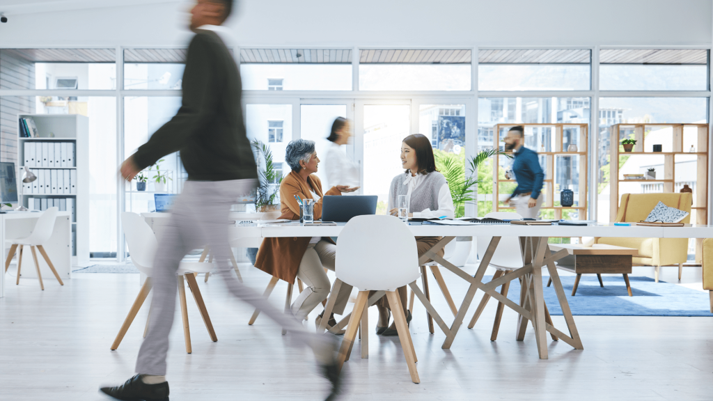 smart office solutions for hybrid work environments