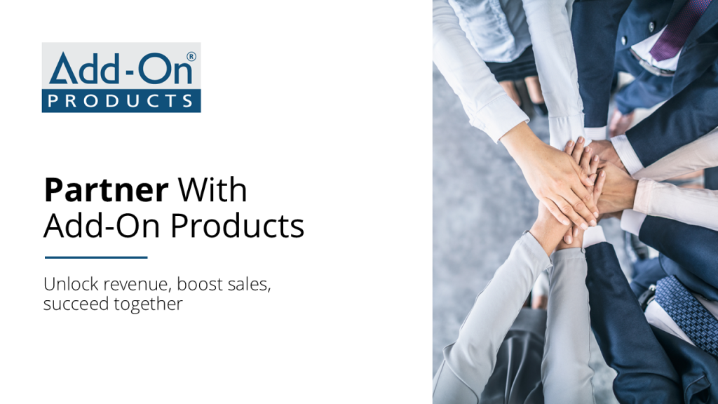 Become a Reseller Partner at Add-On Products