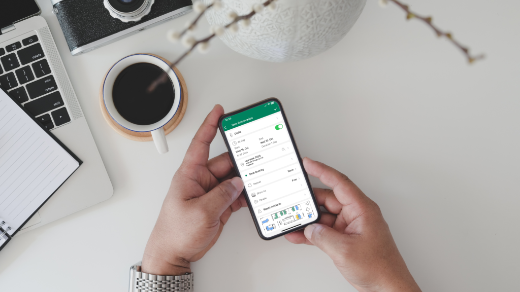 Workspace App for meeting room booking