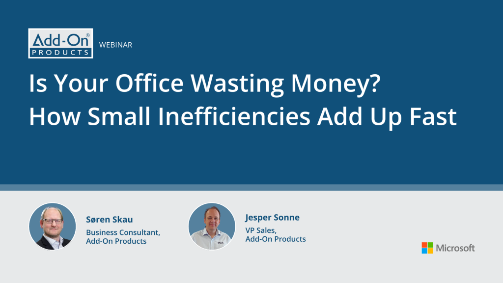 Webinar | Is Your Office Wasting Money? How Small Inefficiencies Add Up Fast
