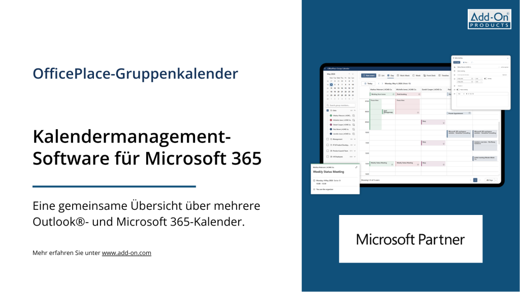 OfficePlace Group Calendar - Gruppenkalender