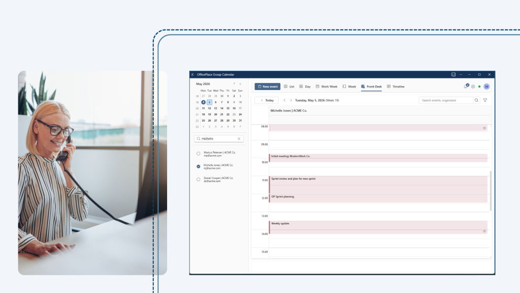 Calendar Management Software - OfficePlace Group Calendar