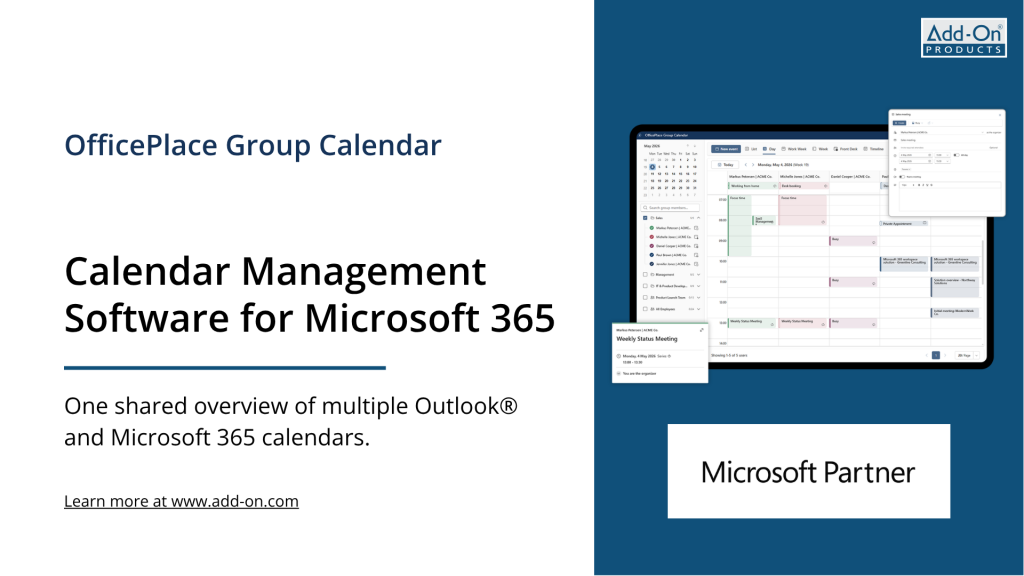 OfficePlace Group Calendar